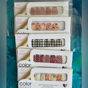 Color Street Nail Polish Stickers Bundle